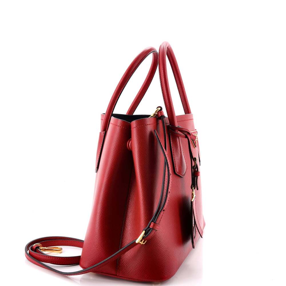 Prada Cuir Double Tote Saffiano Leather #243303P18B - Picture 2 of 7